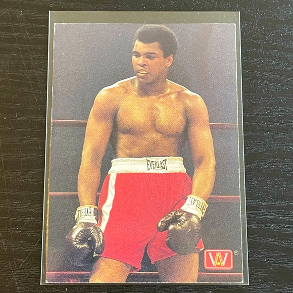 RARE VINTAGE MUHAMMAD ALI 1991 All World Boxing Card Cassius Clay - Picture 1 of 2